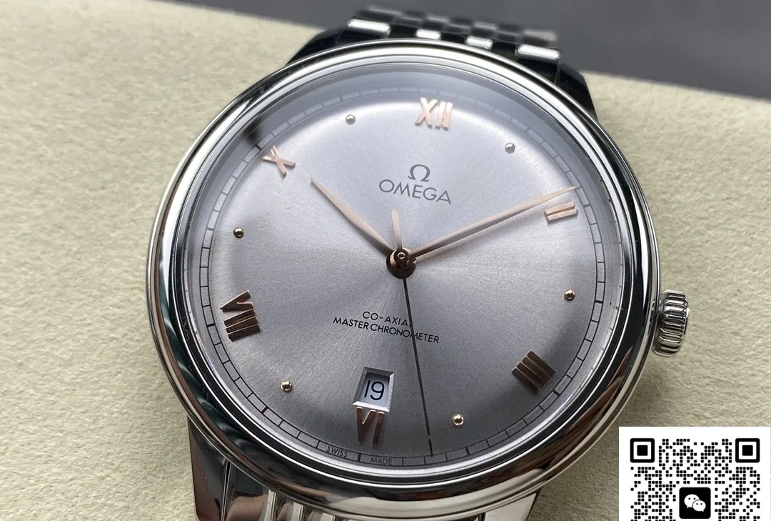 KZ Factory Omega De Ville 434.10.40.20.06.001 1:1 Best Edition Replica Watch